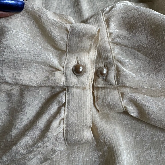 Chaus Vintage Sheer ‎ Blouse - Picture 7 of 14